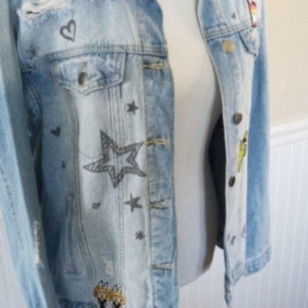 Amazing‎ vintage Jean Jacket - Picture 2 of 6
